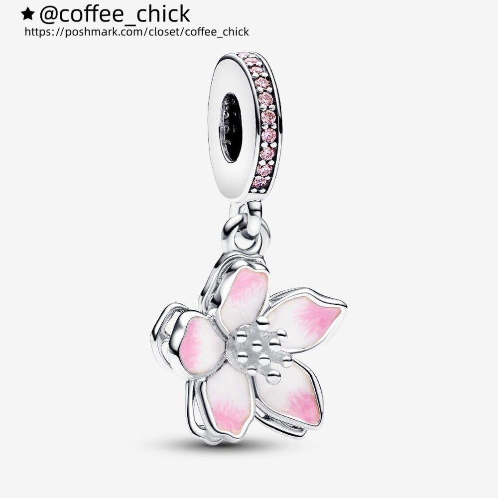 Pandora Cherry Blossom Dangle Charm